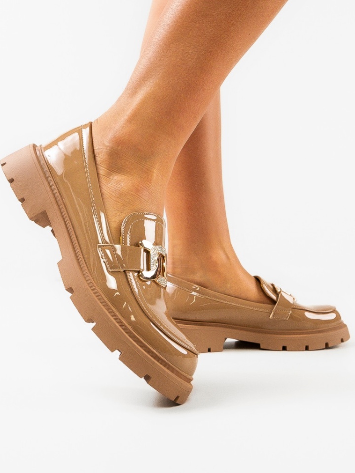 Pantofi casual dama Lavutko Bej