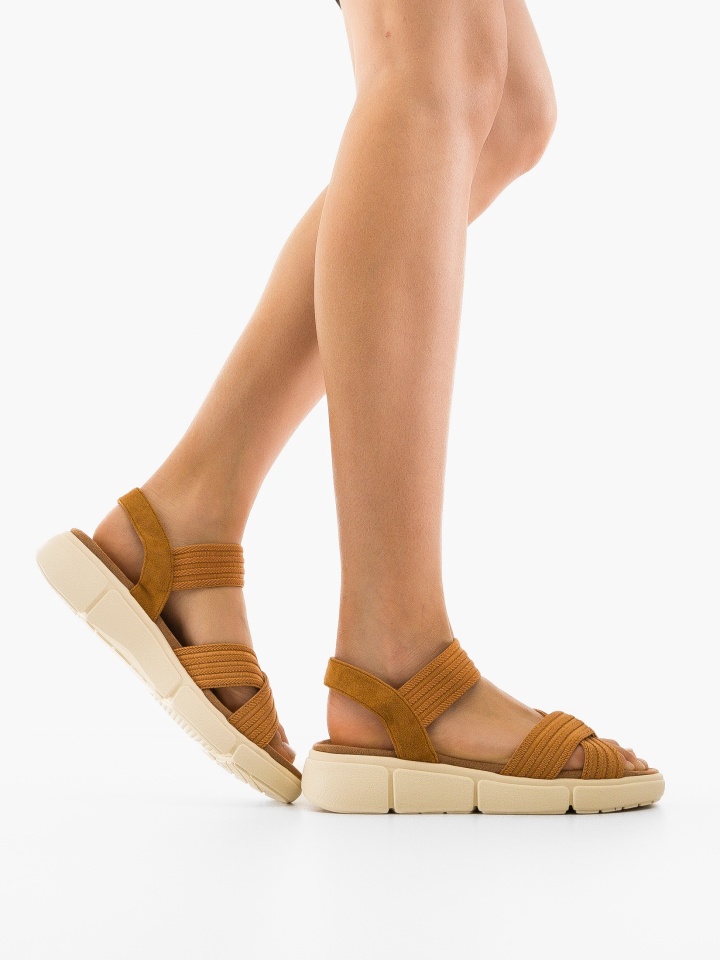 Sandale dama Raduku Bej