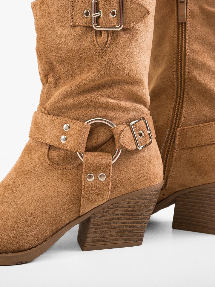 Botine dama Edwin Khaki