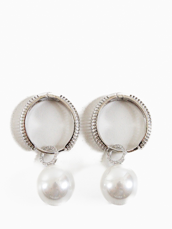 Cercei Peyu Argintii