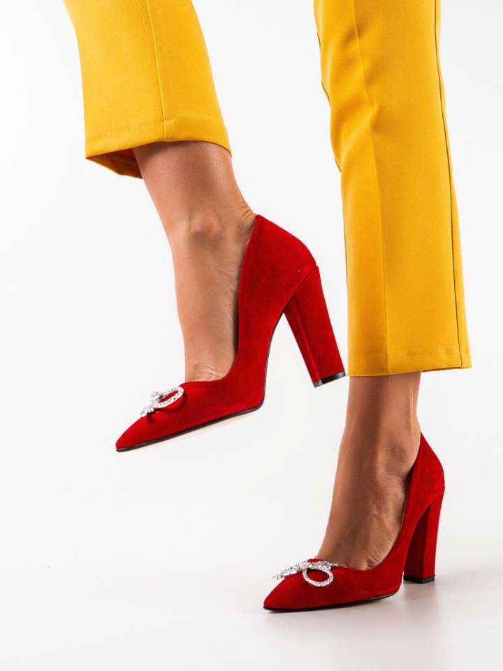 Pantofi dama Saxon Rosii