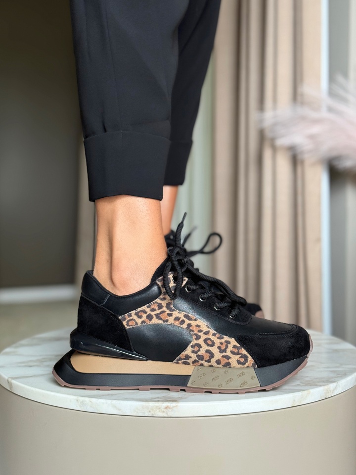 Sneakers dama Klery Khaki