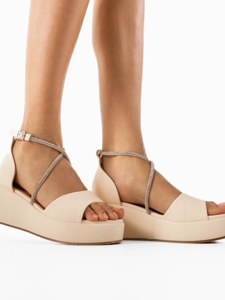 Sandale dama Moremio Bej