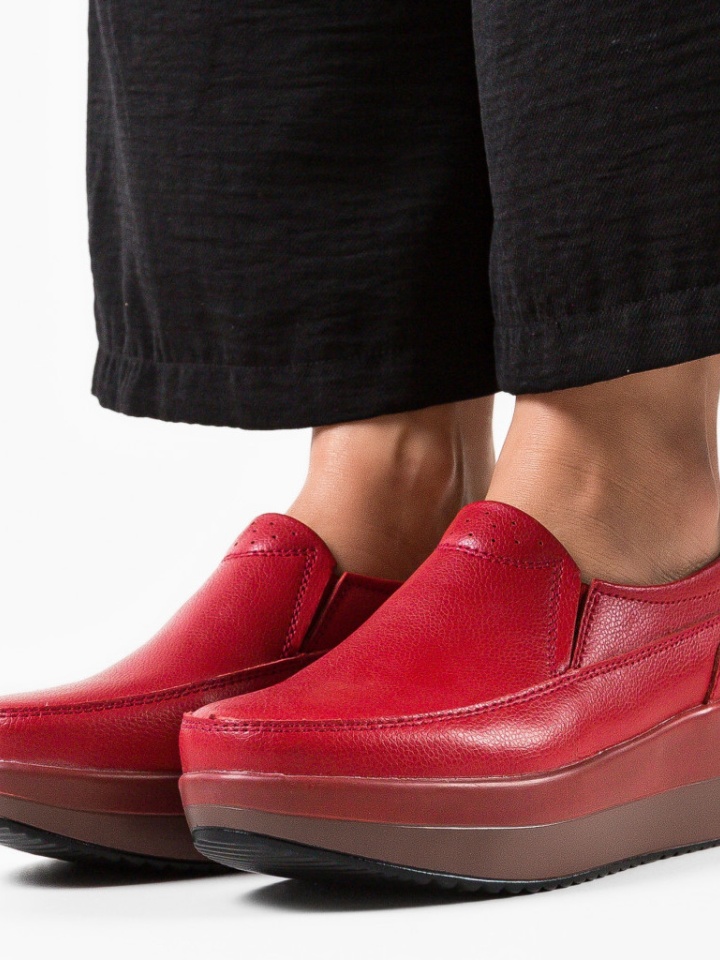 Pantofi Casul Freeman Camel 2