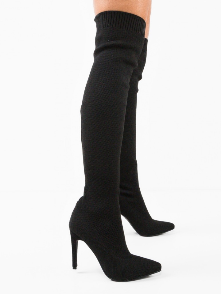 Cizme dama Aston Negre