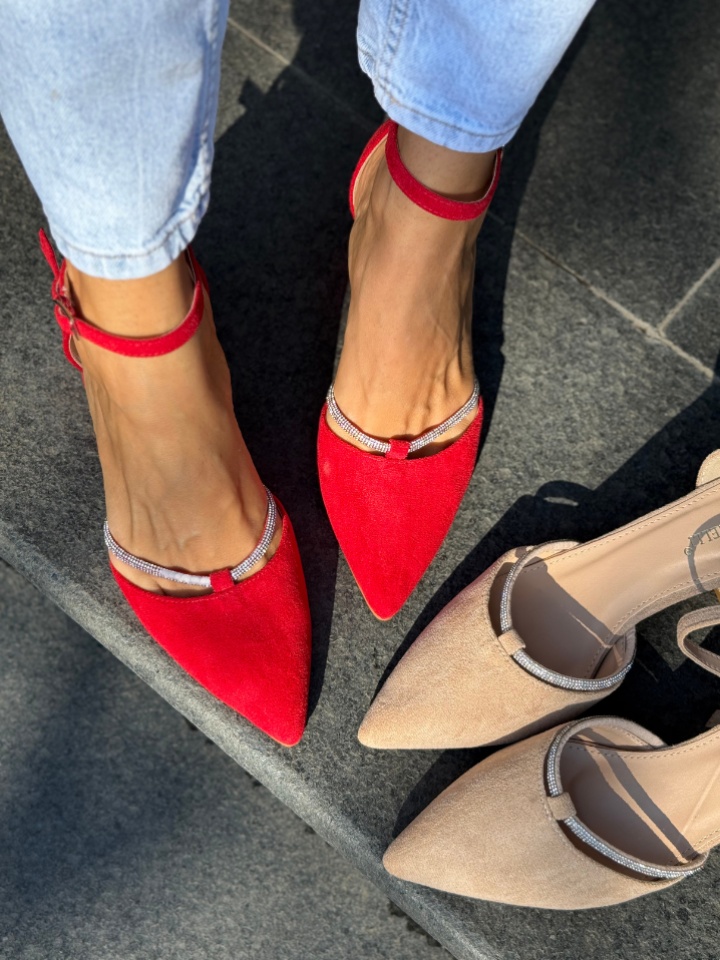 Pantofi dama Kasya Bej