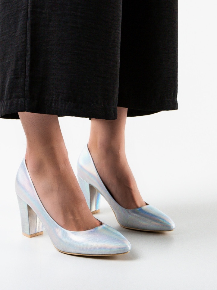 Pantofi dama Sami Argintii