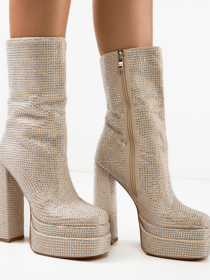 Botine dama Vance Bej