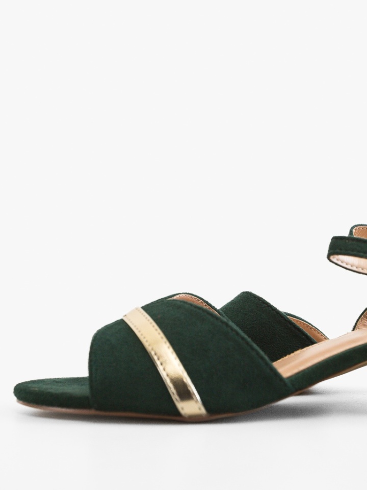 Sandale cu toc Lesa Negre