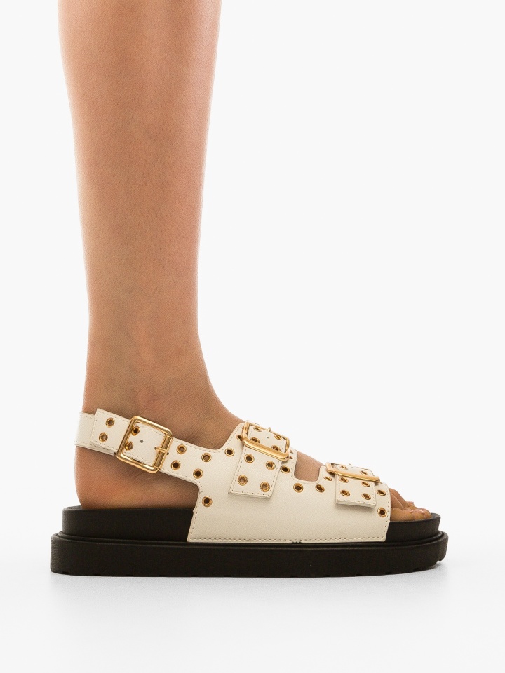 Sandale dama Rhea Albe