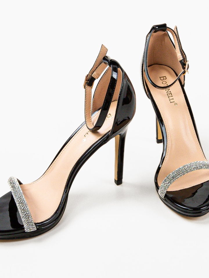 Sandale cu toc Licuer Negre