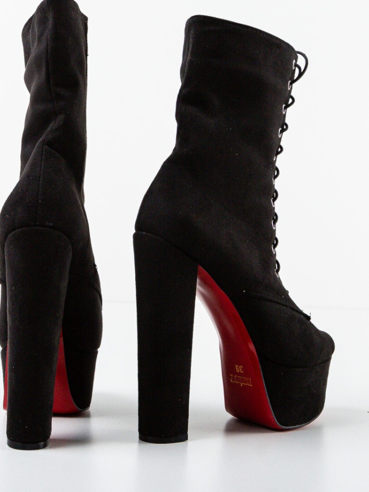 Botine dama Daxing Negre