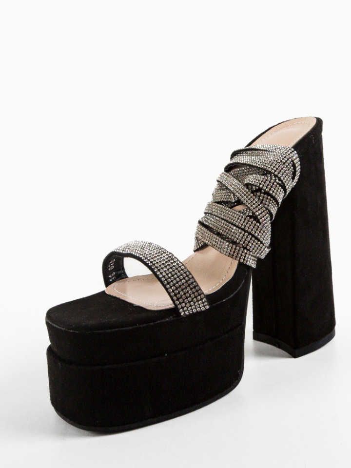 Sandale dama Strap Negre 2