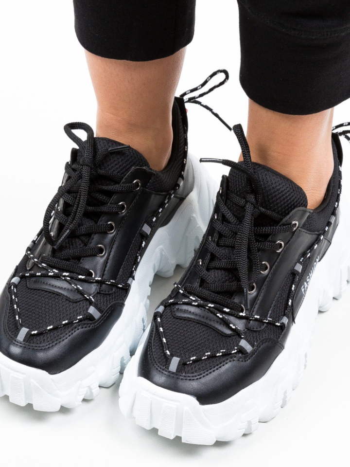 Pantofi Sport Jasmine Negri