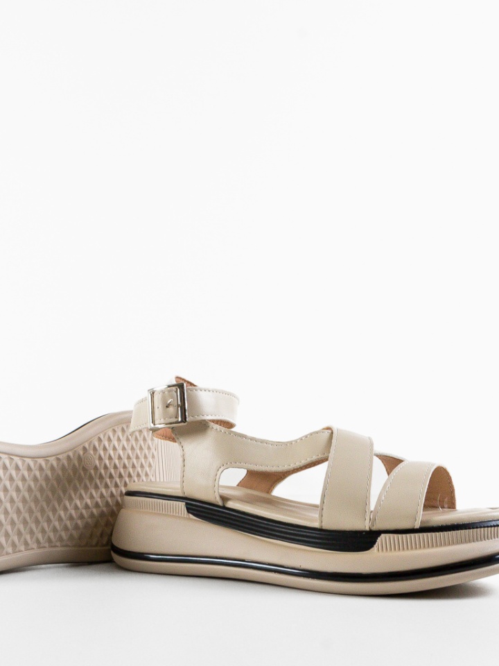 Sandale dama Zurich Bej