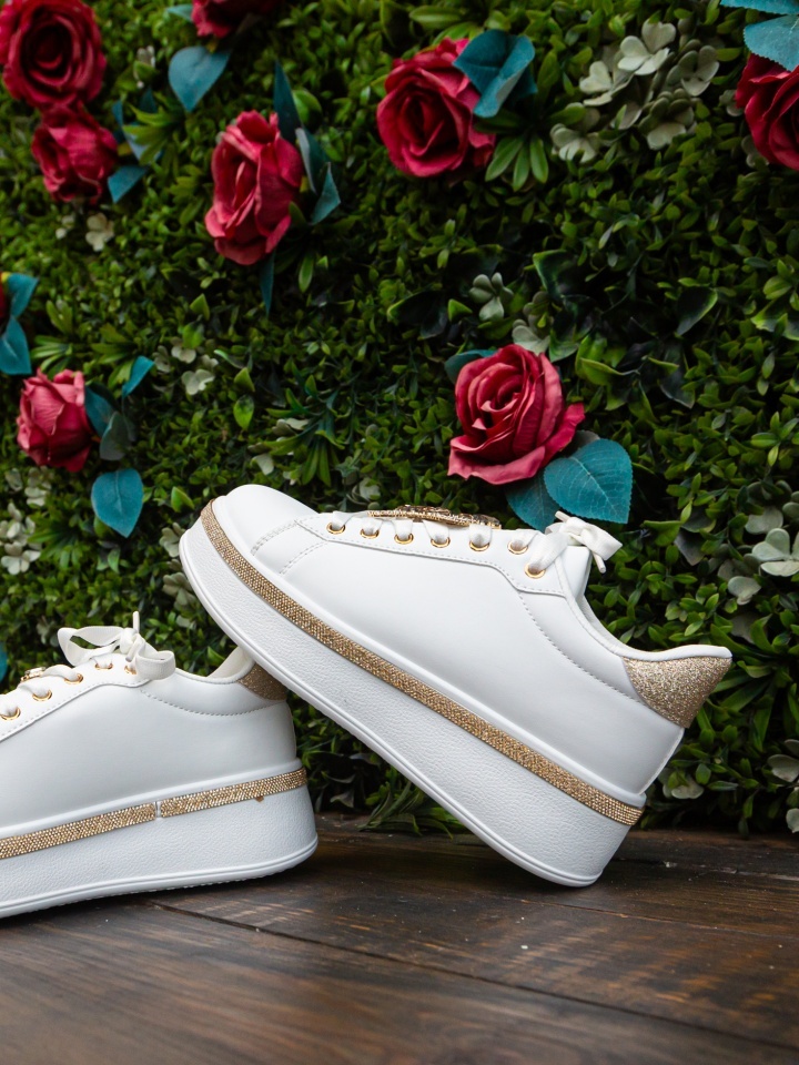 Sneakers dama Weland Rosii