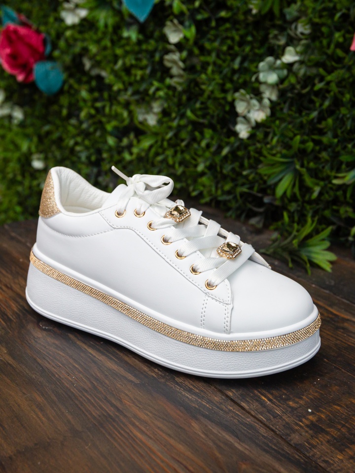 Sneakers dama Weland Rosii