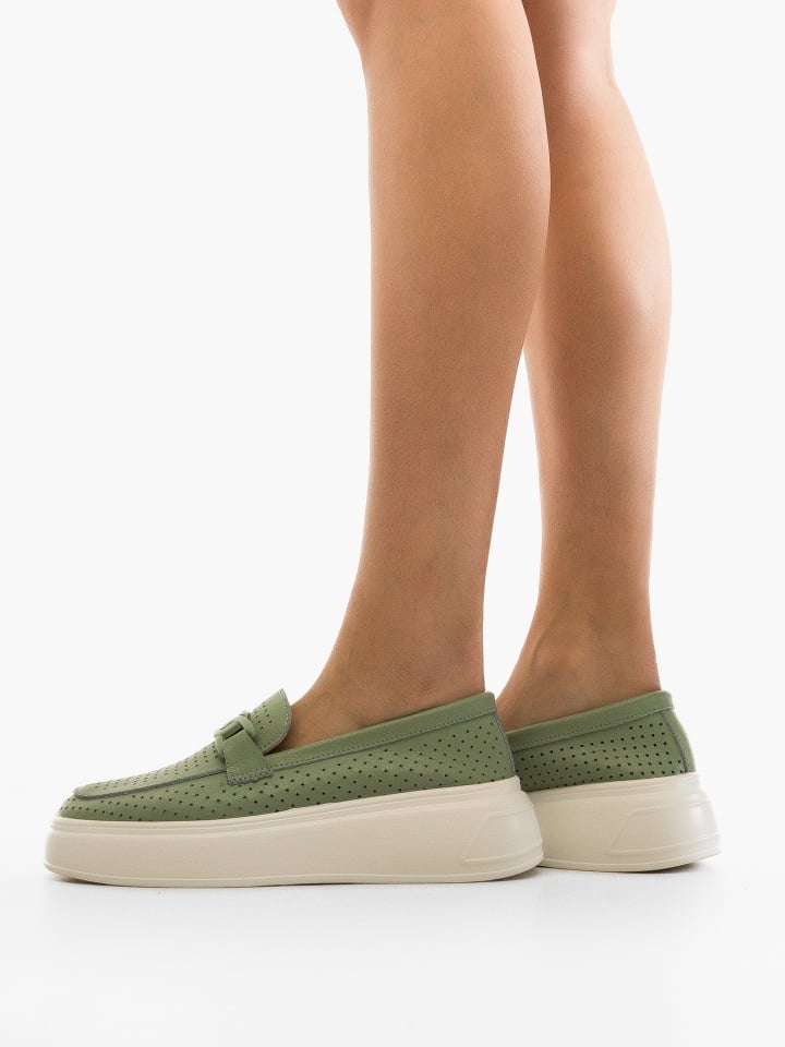 Pantofi Casual Lezzer Verzi