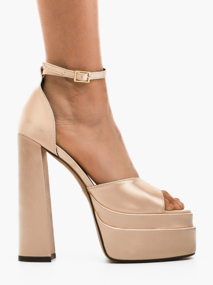 Sandale cu toc Haynes Negre