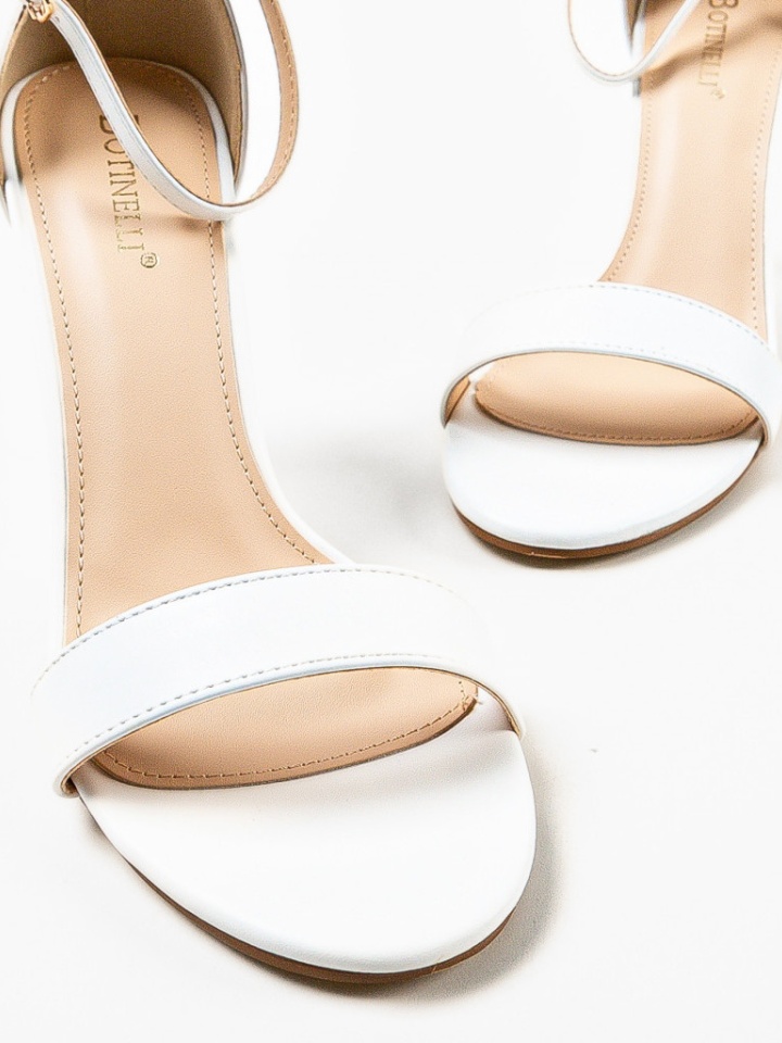 Sandale cu toc Rekoman Negre