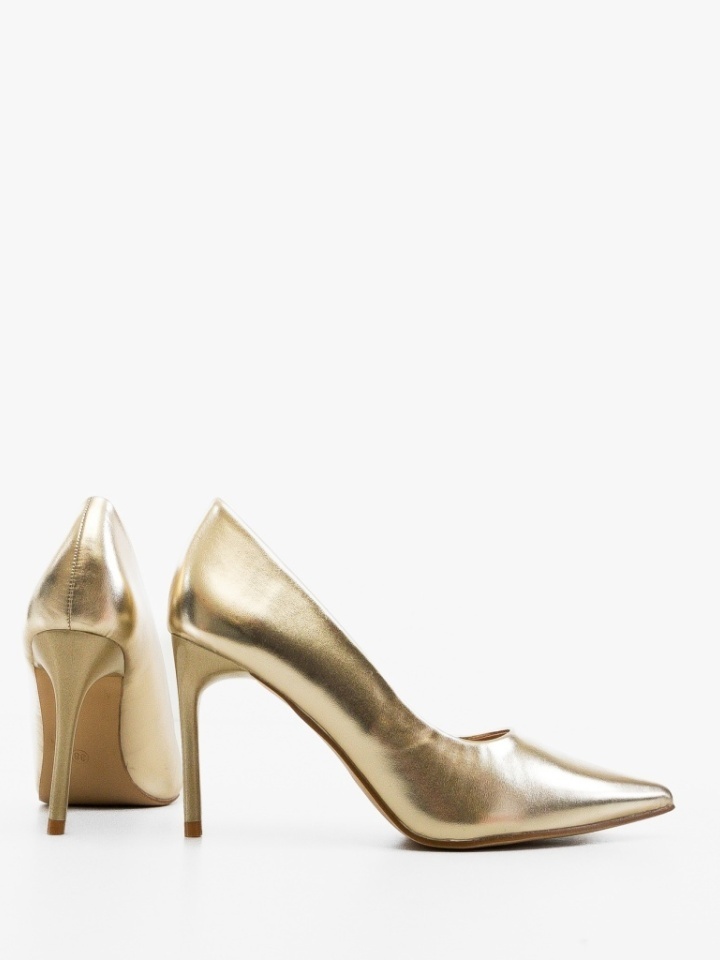 Pantofi stiletto dama Neybar Aurii