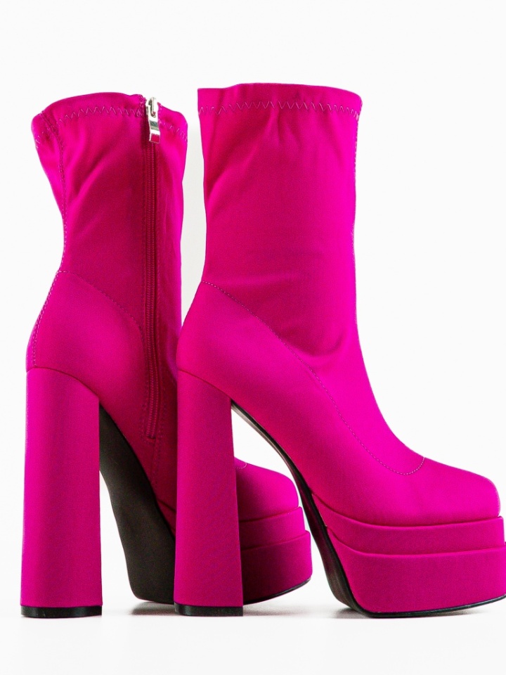 Botine dama Fumnan Fuchsia