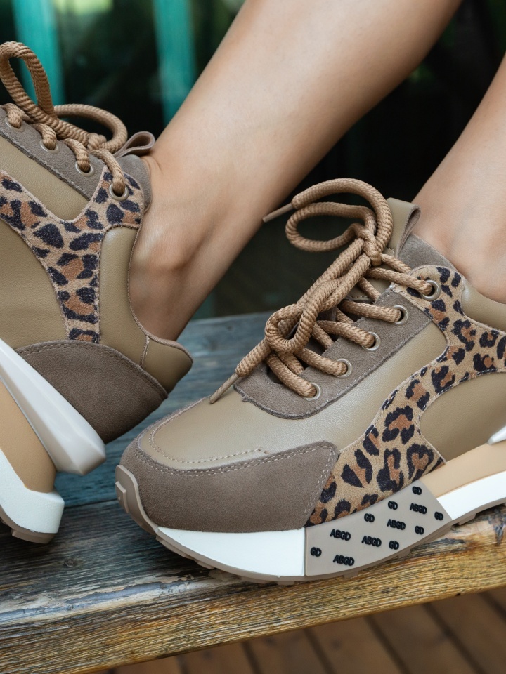 Sneakers dama Klery Khaki