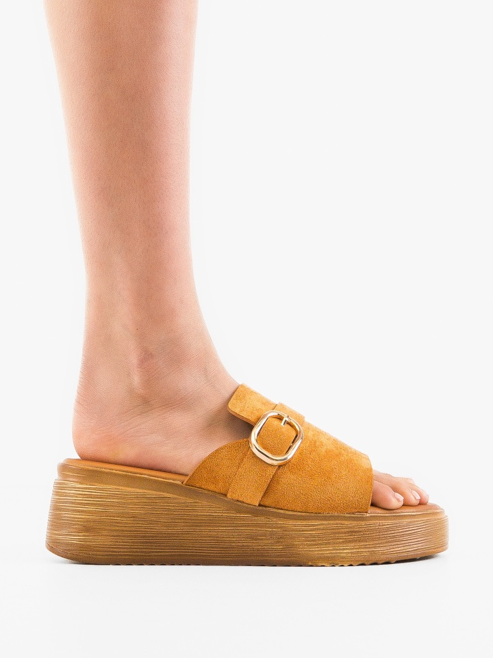 Papuci dama Priya Bej