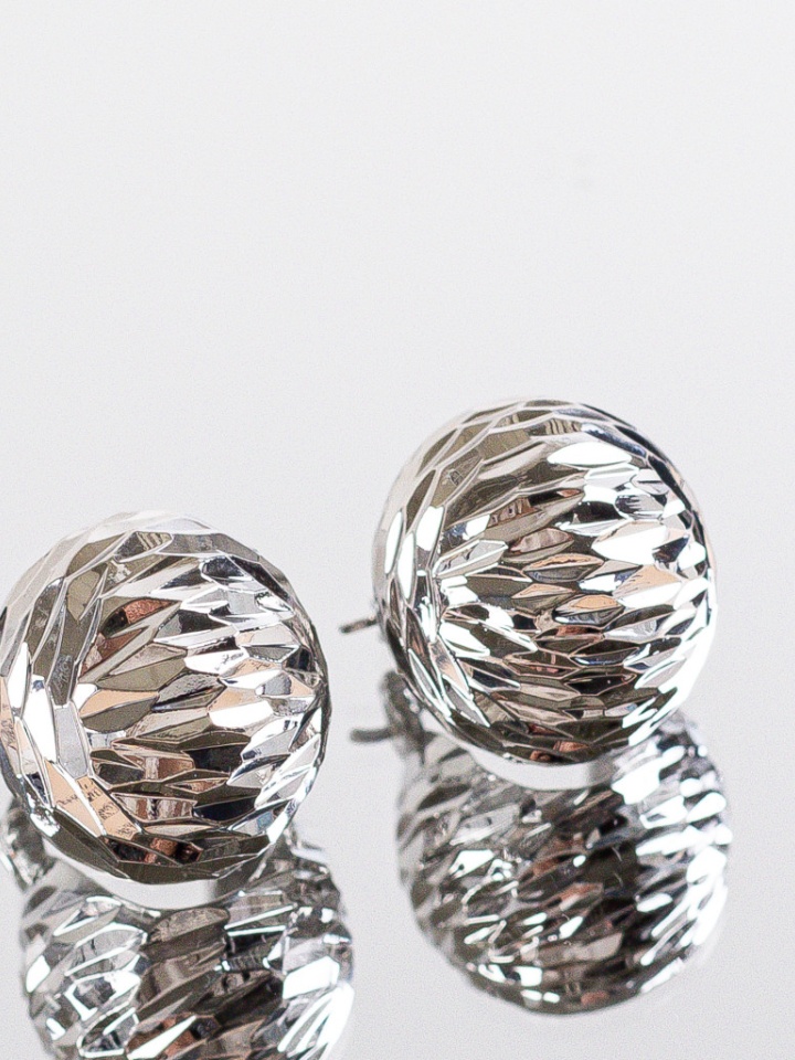 Cercei Moty Argintii