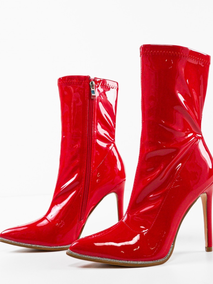 Botine dama Aegis Rosii