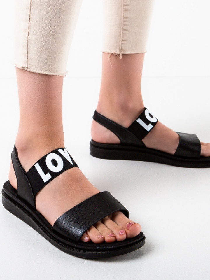 Sandale dama Seby Negre