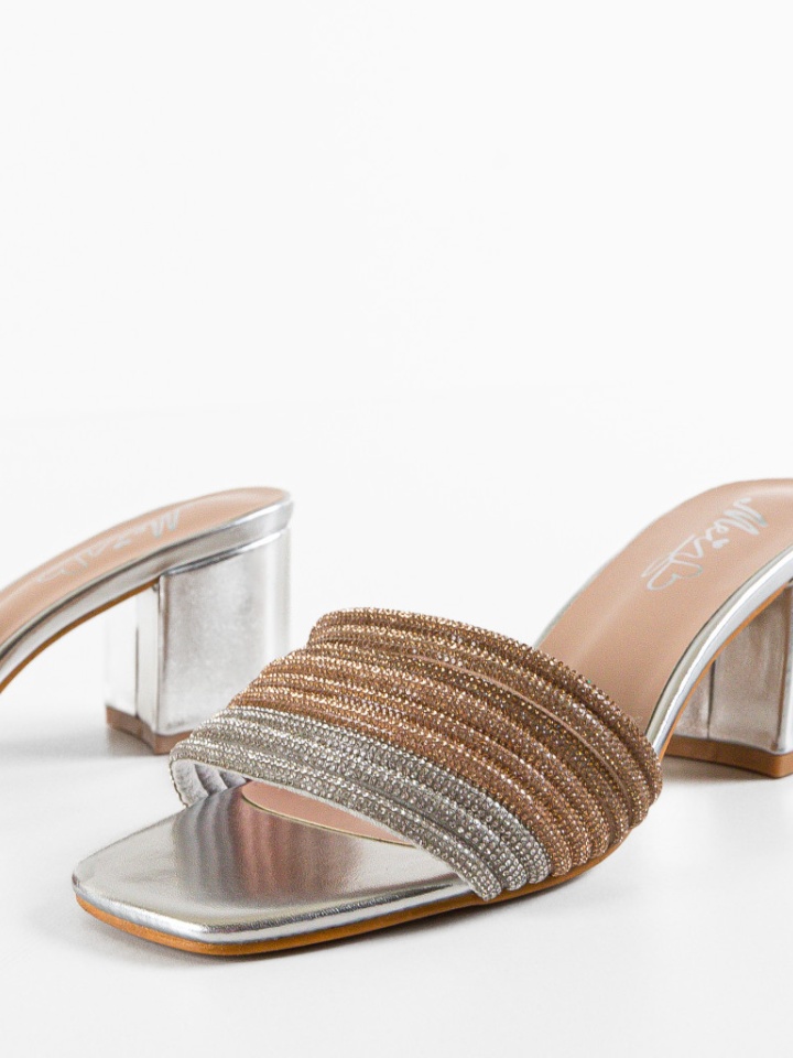 Saboti dama Bahrain Argintii