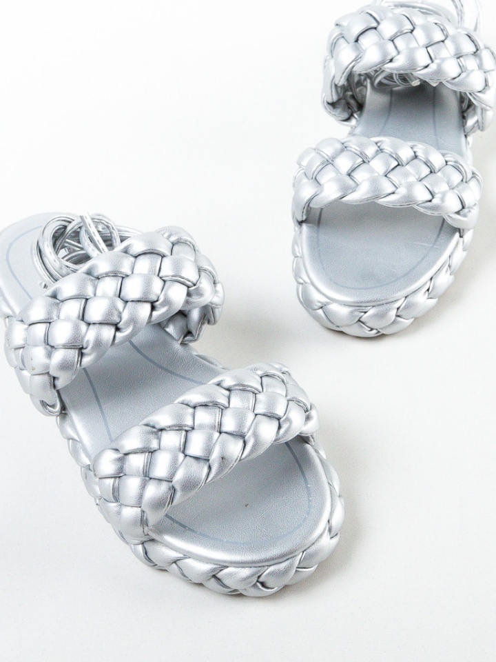 Sandale dama Loyt Argintii