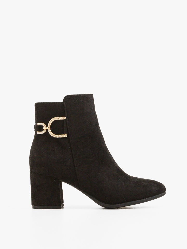 Botine dama Lana Negre