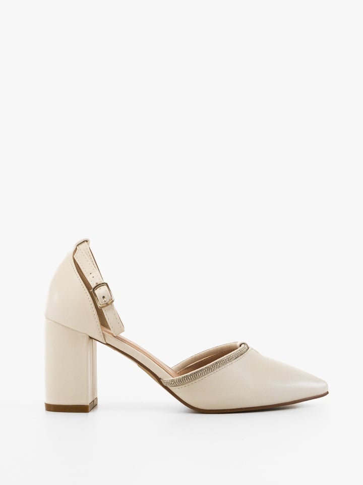 Pantofi dama Lynes Albi