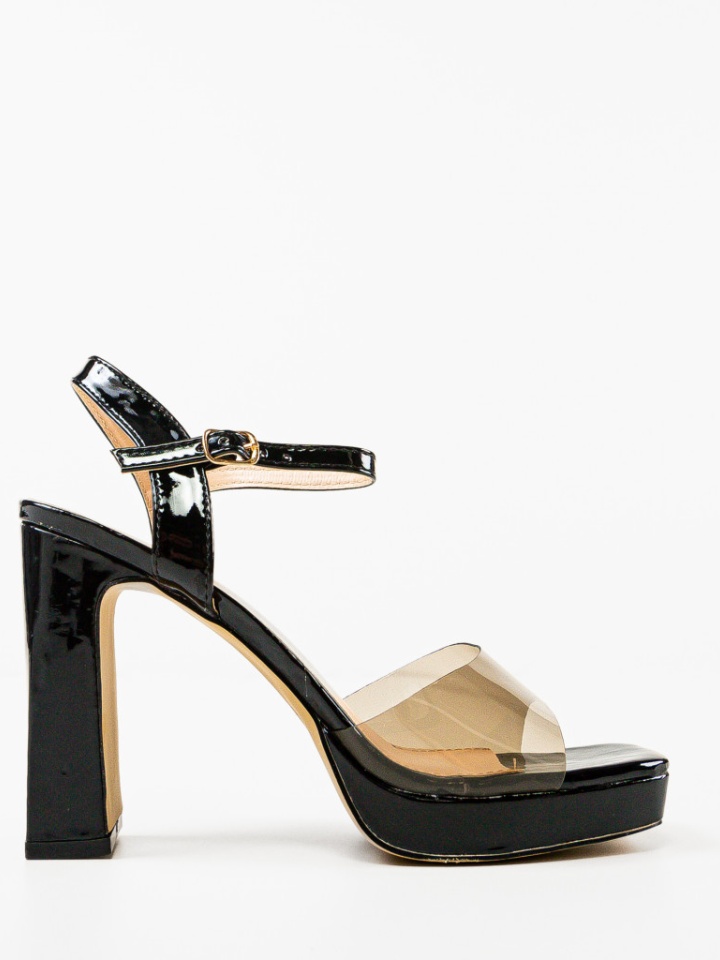 Sandale cu toc Ebaka Nude