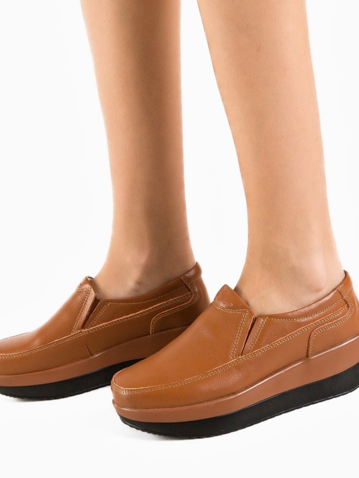 Pantofi Casul Freeman Camel 2