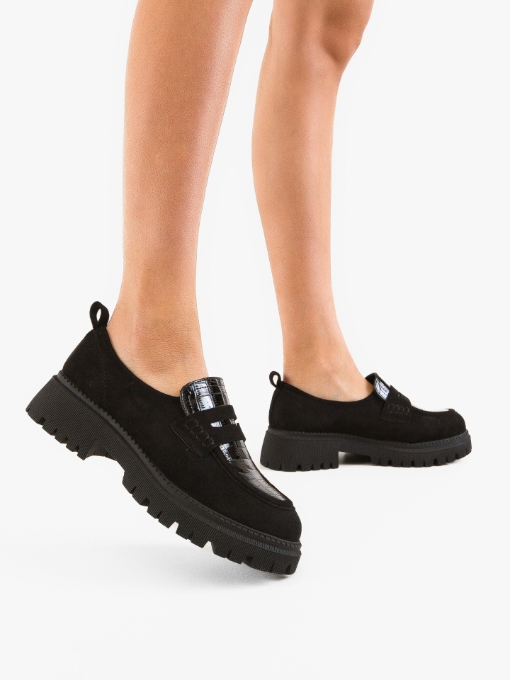 Pantofi Casual dama Laje Negri 2