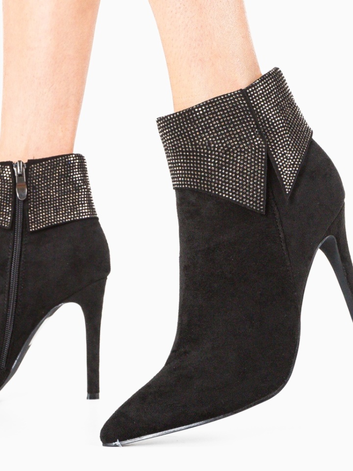 Botine dama Emmerso Negre