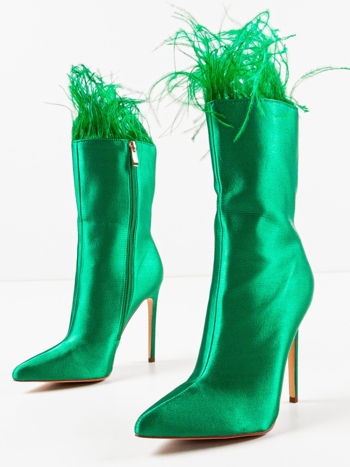 Botine dama Fuery Bej