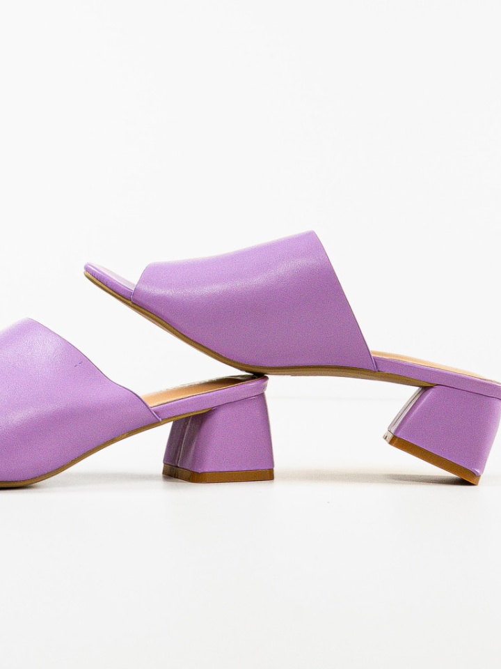 Saboti cu toc Bayane Fuchsia