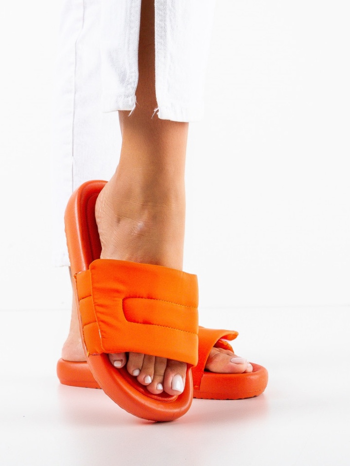 Papuci dama Gleo Portocalii