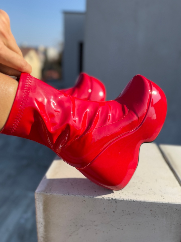 Botine dama Cosmo Albe