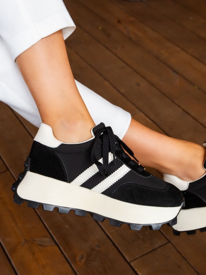 Sneakers dama Careof Negre