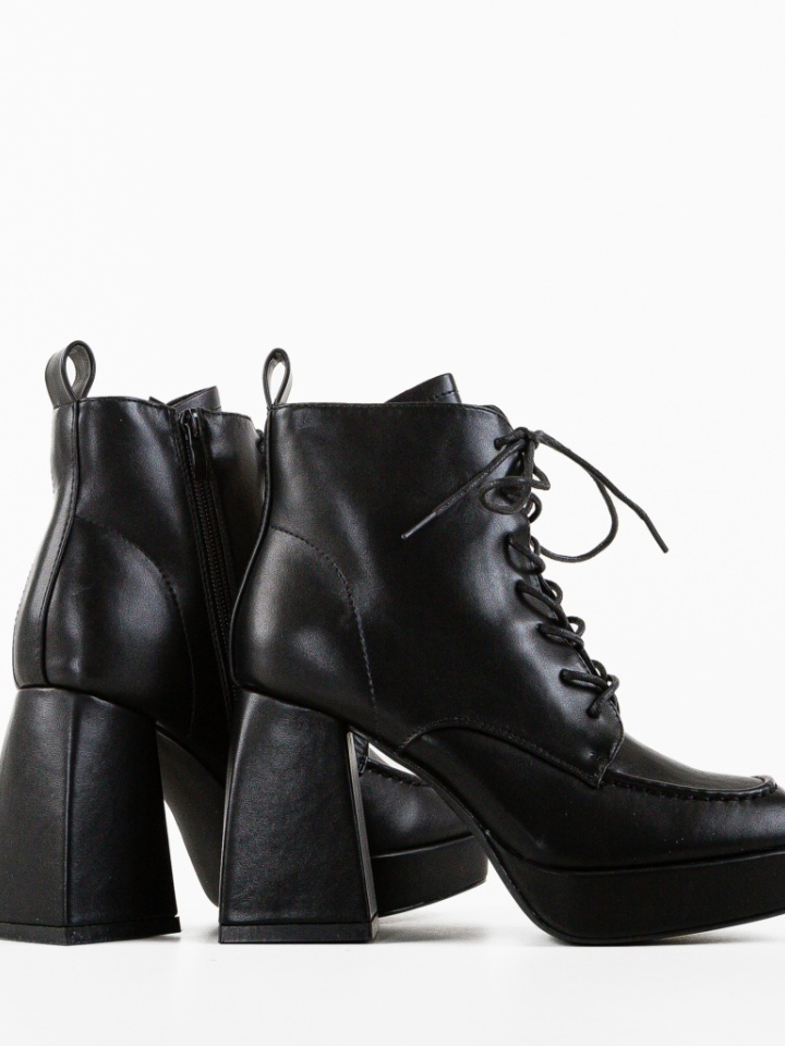 Botine dama Chisom Negre