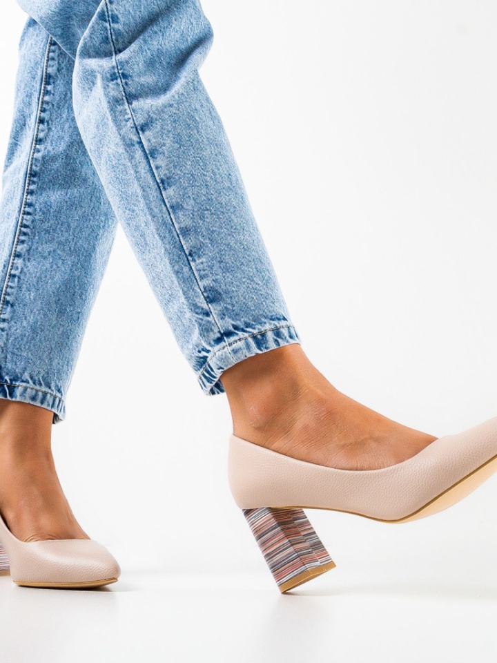 Pantofi Jaylen Bej 2