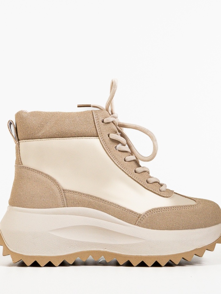 Sneakers dama Tefa Bej 2