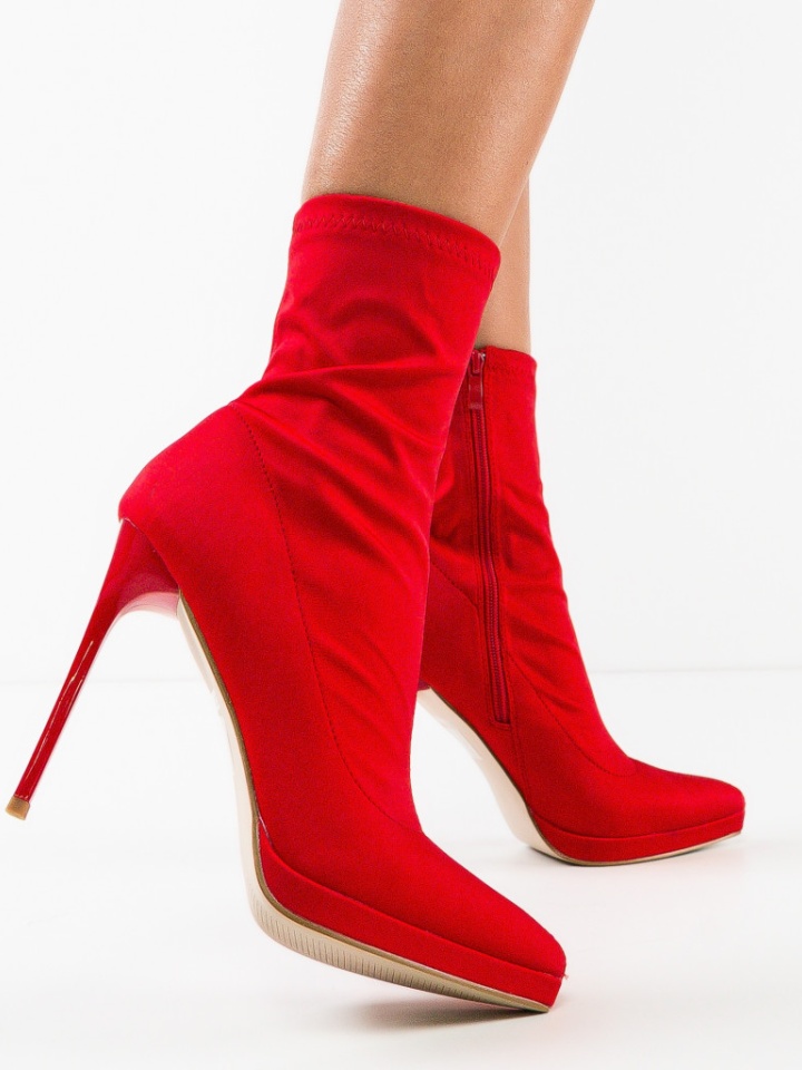 Botine dama Scarl Negre 2