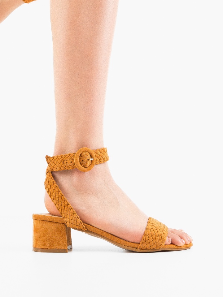 Sandale cu toc Jarvis Bej