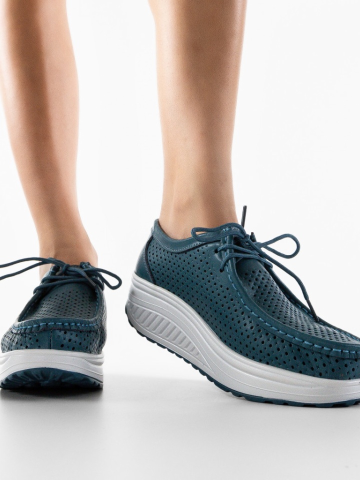 Pantofi Casual Baroco Albastri 2